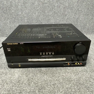 Harman Kardon AVR-310 AV Receiver 🎵 Home Theater 5.1 Ch Dolby Digital Black - Image 1 of 4