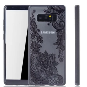 Etui na telefon komórkowy do Samsung Galaxy Note 8 Futerał ochronny Backcover Bumper Etui Czarne - Zdjęcie 1 z 4