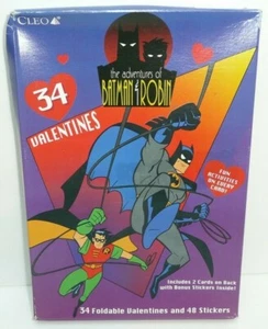 Tarjetas y pegatinas de colección de Batman y Robin serie animada de 1996 sin usar - Imagen 1 de 8