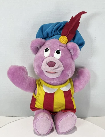 Disney Fisher Price Cubbi Gummi Bear 11" Plush Applause 1985 Vintage Plush Cover