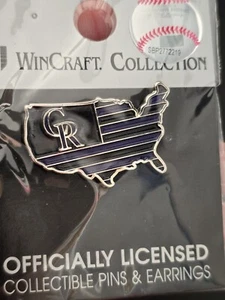 Colorado Rockies America Collector's Lapel Pin - Picture 1 of 2