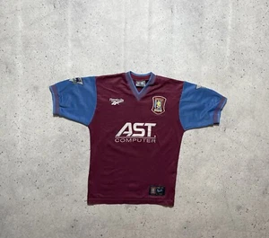 Reebok FC Aston Villa #10 Dwight Yorke Vintage 90s Jersey - Picture 1 of 15