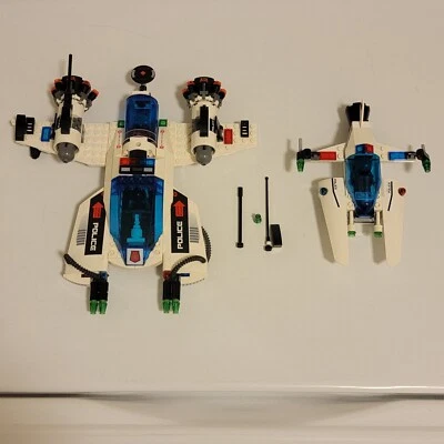 Lego Space Police Hyperspeed Pursuit 5973 / 5981 3 minifiguras - ¿Incompleto? Foto 1 de 4