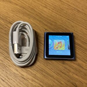Apple Ipod Nano 6 - 8go 8gb- Avec Câble - Baladeur Mp3 - A1366
