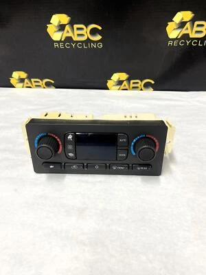 Conjunto de control de clima de temperatura delantera GMC Envoy 2003-2004 Foto 1 de 4