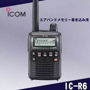NEW ICOM IC-R6 0.100-1309.995MHz Wide Band UNBLOCKED Handy Receiver - Picture 1 of 4