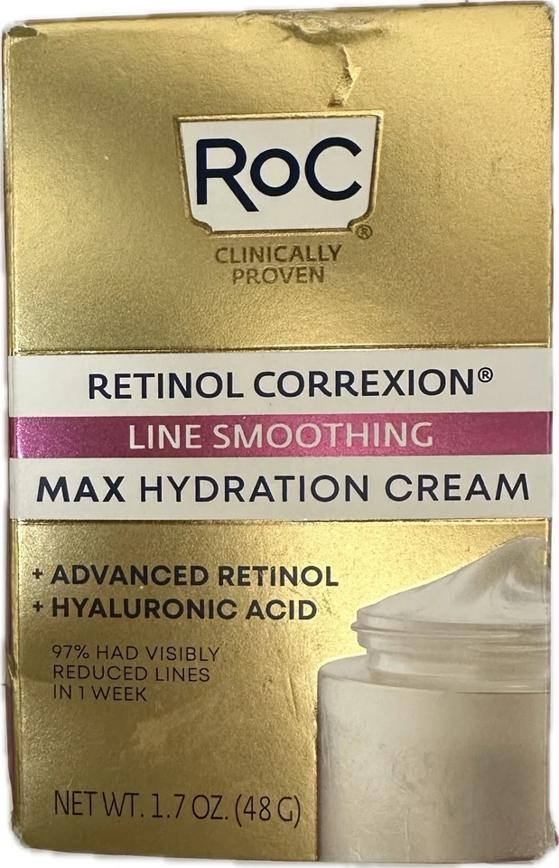 RoC Retinol Correxion Line Smoothing Max Hydration Cream,1.7 Oz(48 G) - Image 1 of 1