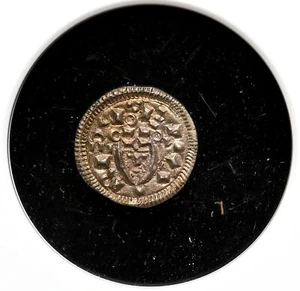HUNGARY. Bela II, 1131-1141. Silver Denar, Portrait type, NGC MS UNC Details - Picture 1 of 4