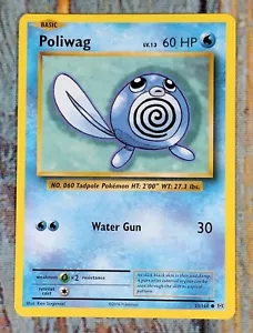 Poliwag 23/108 Common / XY Evolutions 2016 / Basic Pokémon NM (#1) - Bild 1 von 4