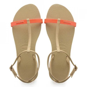 SANDALIAS HAVAIANAS YOU BELIZE NUEVAS SIN ETIQUETAS $48 7 Cyber Orange T-correa chanclas - Imagen 1 de 1