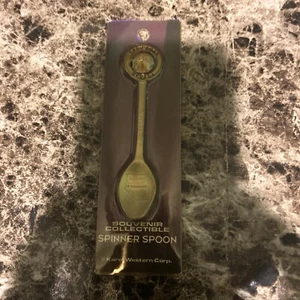 Las Vegas $ Souvenir Spinner Löffel - Neu in Etui 5"" - Bild 1 von 5