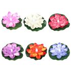 Colorful Led Floating Lotus Lights Stunning Decor For Your Pool Or Pond