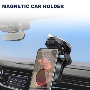 Magnetic Car Holder Windshield Dash Suction Cup Mount Stand Cell Phone GPS 360° - Picture 1 of 11