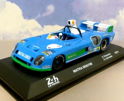 EDICOLA/IXO 1/43 DIECAST MATRA MS670B #7 WINNER LE MANS 1974 PESCAROLO/LARROUSSE - Image 1 of 4