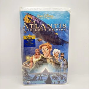 Atlantis: The Lost Empire – Disney VHS Clamshell, Brand New & Sealed 2002 - Picture 1 of 4