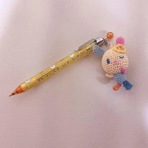 Sanrio Usahana Mechanical Pencil 2002 Heisei Retro Yellow Plush Rare - Picture 1 of 5
