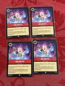4x Disney Lorcana Fabled - You Can Fly! - 131/204 x4 - Picture 1 of 7
