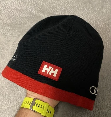 户外品牌 Helly Hanson 直筒黑帽奥迪滑雪滑雪板均码 — 第 1/4 张图片