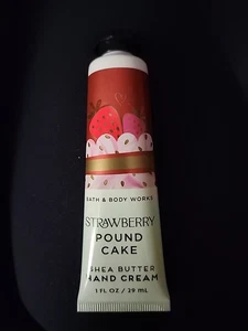 Strawberry Pound Cake Sheabutter feuchtigkeitsspendende Handcreme Bath & Body Works 1oz  - Bild 1 von 2