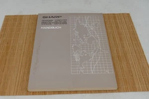 Ordinateur vintage SHARP MZ 80A ++ notice ++ manuel d'utilisation manuel - Photo 1/4