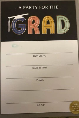 graduation party invitations - Image 1 of 2