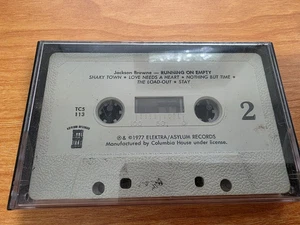 JACKSON BROWNE - RUNNING ON EMPTY (Cassette, 1977, Asylum) TC-5113 - Picture 1 of 3