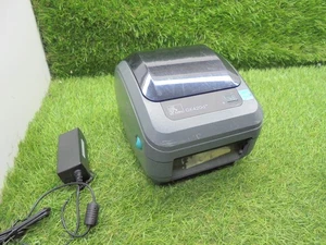 Zebra GK420d Network LAN Thermal Printer +USB TESTED WORKING PSU + USB #6L - Afbeelding 1 van 4
