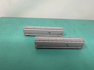 Atlas N - Covered Hopper - No Trucks/ Package - ADM ADMX Set Of 2 - Picture 1 of 3