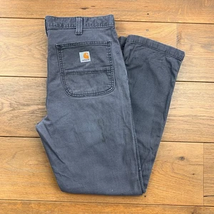 Pantalones Carhartt Workwear Gris Recto Calce Relajado Para Hombre 34X30 C0186 - Imagen 1 de 1