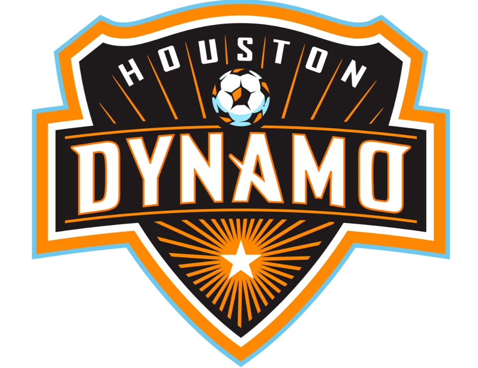 Pegatina/calcomanía de vinilo resistente a la intemperie con logotipo Houston Dynamo 01 Foto 1 de 1