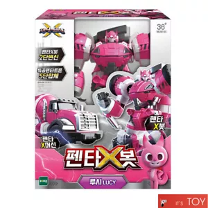 MINIFORCE PENTA X BOT LUCY Ver T. Lucybot rosa Transformierroboter LKW Auto 2021 - Bild 1 von 11