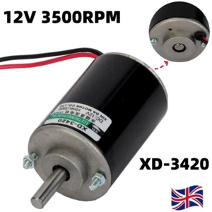 3500RPM DC Permanent Magnet Electric Motor 12V 30W High Speed Generator CW CCW - Picture 1 of 12