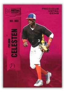 Felnin Celesten 2022 Skybox Metal Universe Champions Precious Metal Rosa /75 - Imagen 1 de 3