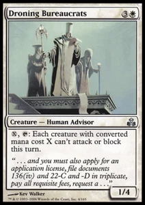 Droning Bureaucrats Guildpact MTG Uncommon - Picture 1 of 1