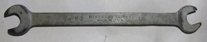 Vintage Herbrand 9/16"" x 1/2"" H-2 Teppich offenes Ende Schraubenschlüssel - Bild 1 von 7