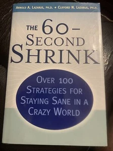 The 60-Second Shrink: Hardcover Book by Arnold Lazarus - Picture 1 of 12