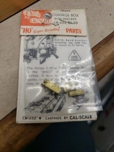 HO Cal Scale Train Control Box with Bracket CB-252 - Picture 1 of 1