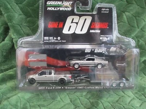 Greenlight Hollywood Gone In 60 Seconds 2015 Ford F-150-"Eleanor" '67 Mustang - Picture 1 of 9