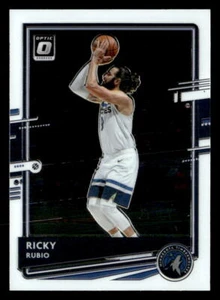 Ricky Rubio 2020 Donruss Optic  Card #138 Minnesota Timberwolves - Picture 1 of 2