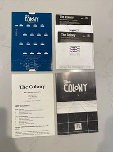 Vintage Videospiel The Colony 1988 IBM ohne Box PC - Bild 1 von 10