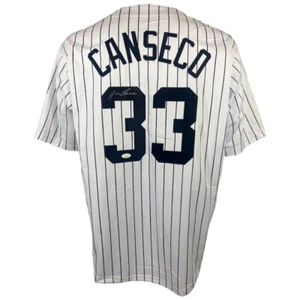Jose Canseco autographed signed jersey MLB New York Yankees JSA COA - Picture 1 of 4