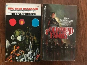Fred Saberhagen Lot of 2 Books:  An Old Friend of the Family, Brother Assassin - Bild 1 von 3