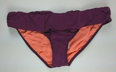 Parte inferior de bikini Athena Lani con bandas, Merlot, para mujer XL Foto 1 de 3