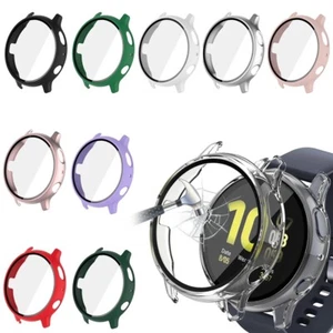 360 Protection Matte Hard PC Case For Samsung Galaxy Active 2 Watch Screen Cover - Photo 1 sur 18