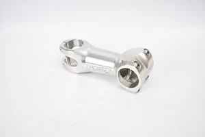 Thomson Elite X4 SM-E133 Stem 100mm 1 1/8in 31.8mm Clamp 0° Rise Silver MTB Bike - Picture 1 of 6