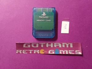 Memory Card Tarjeta de Memoria transparente original Ps1 Play Station leer 1 - Bild 1 von 2