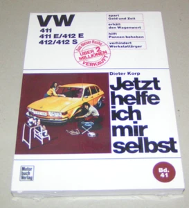 Manual/Manual de Reparación Tipo VW 4-411 , 411E, 412E, 412 S - Desde 1968 - Imagen 1 de 2