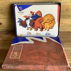 SYDNEY OLYMPICS 2000 COLLECTORS PLACEMAT SET BOXED - JASON BRAND - Bild 1 von 7