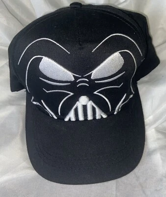 Darth Vader Negro Star Wars Disney Sombrero Gorra Etiquetas Juventud 54-57 cm Espacio Ajustable Foto 1 de 4