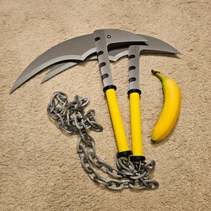 Soul Eater - Black Star Scythe Replica, 3D Printed Cosplay Weapon Prop - Picture 1 of 7